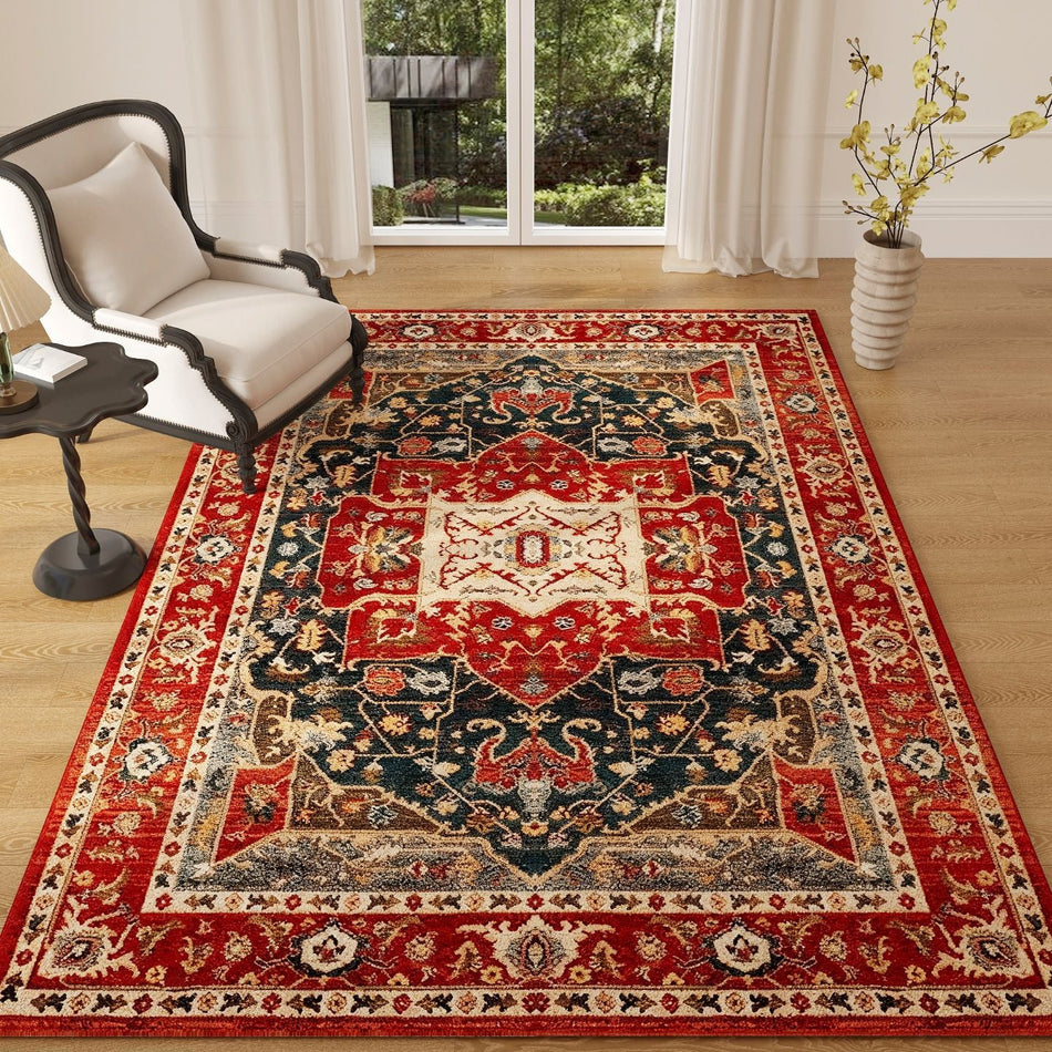 "Desert Zen" Series: American Retro Wabi-Sabi Cashmere Carpet