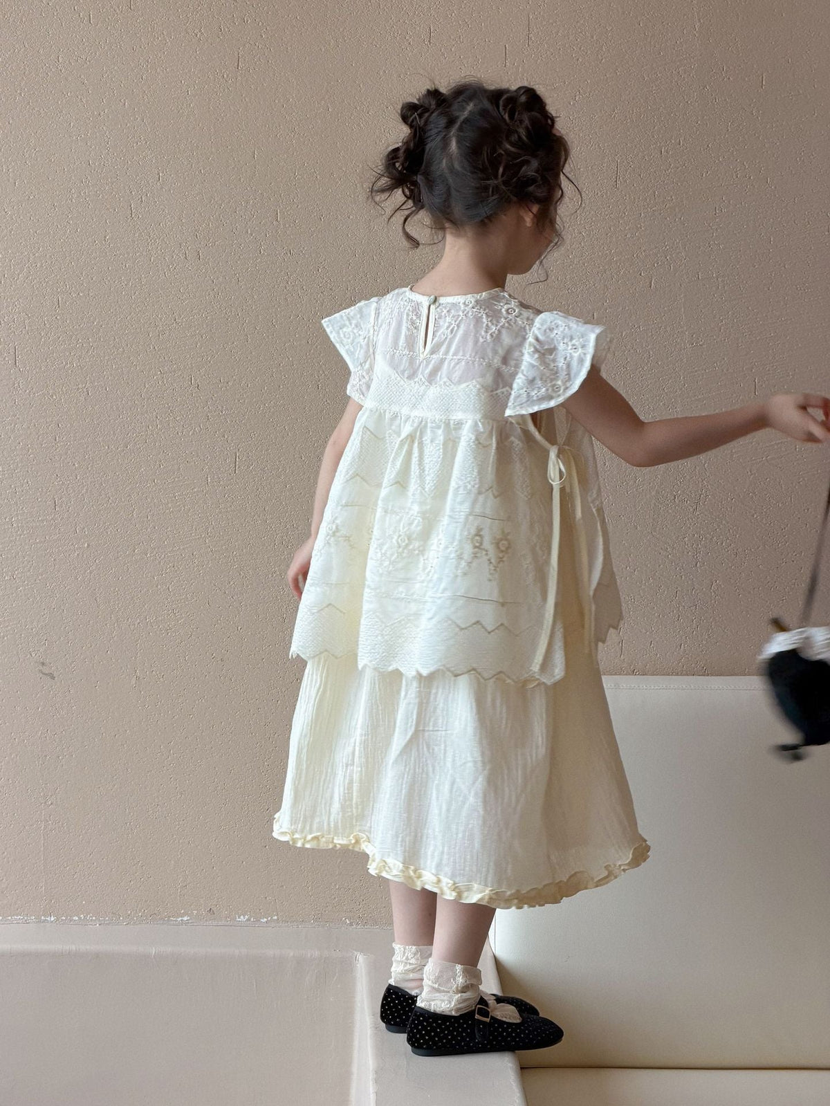 Girls Lace Two-Piece Skirt Set Summer 2026 – Summer Kids Fashion Nepal | Tudoholic