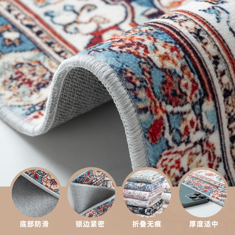 "Boho-Legacy" Elite: Retro Ethnic Fine Cashmere Carpet