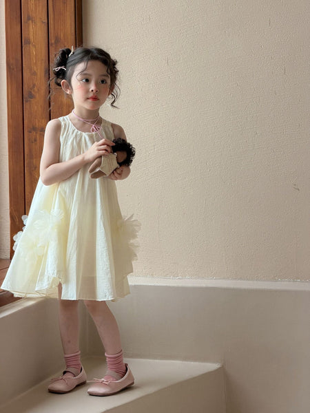 Girls Mesh Suspender Princess Dress Summer 2026 – Summer Kids Fashion Nepal | Tudoholic