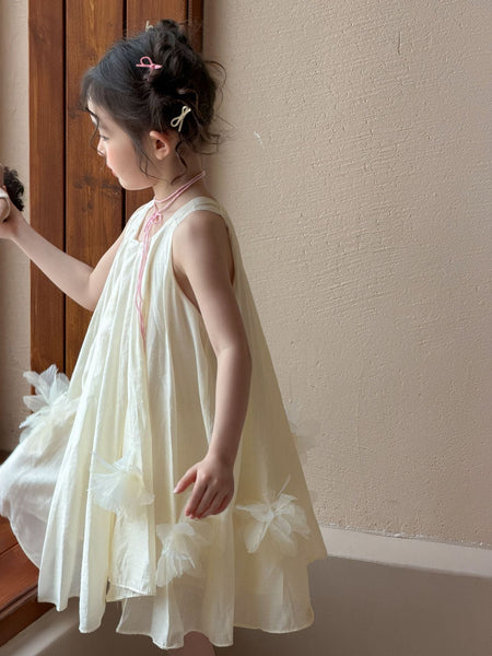 Girls Mesh Suspender Princess Dress Summer 2026 – Summer Kids Fashion Nepal | Tudoholic
