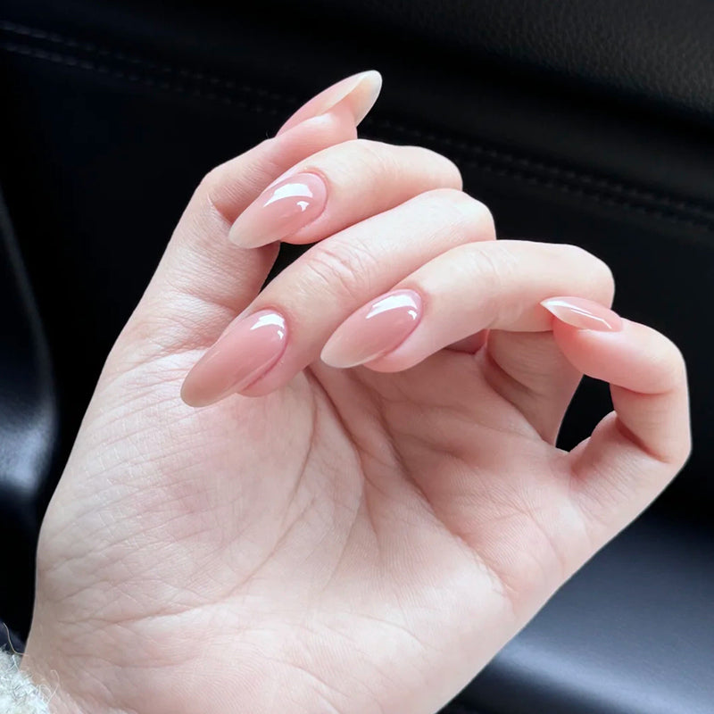 Nude Sweet Almond Press-On Nails All-Season Set