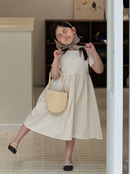 Girls Summer Beach Holiday Short Sleeve Dress 2026 – Summer Kids Fashion Nepal | Tudoholic