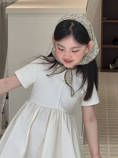 Girls Summer Beach Holiday Short Sleeve Dress 2026 – Summer Kids Fashion Nepal | Tudoholic