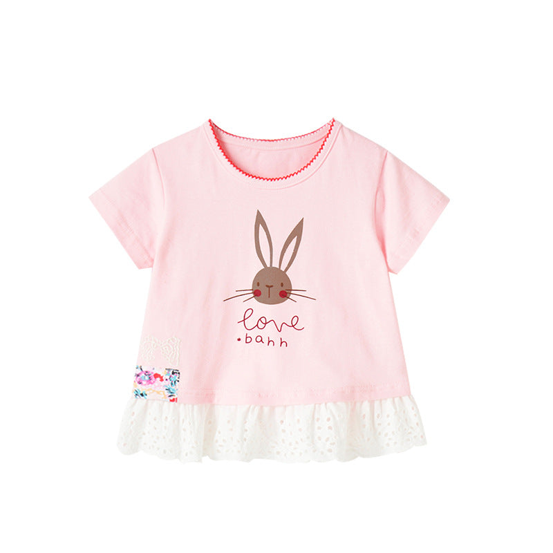 Malwee Girls Summer Short Sleeve T-Shirt 2026 – Summer Kids Fashion Nepal | Tudoholic
