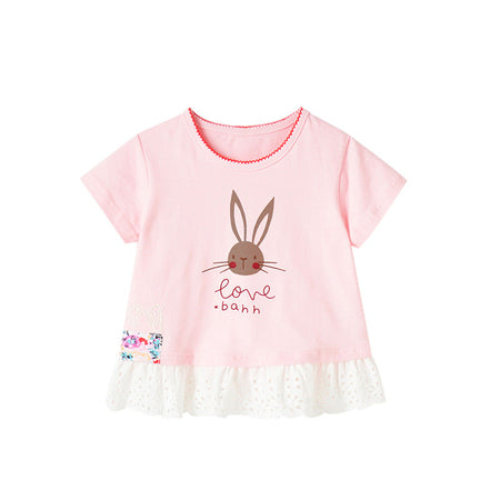 Malwee Girls Summer Short Sleeve T-Shirt 2026 – Summer Kids Fashion Nepal | Tudoholic