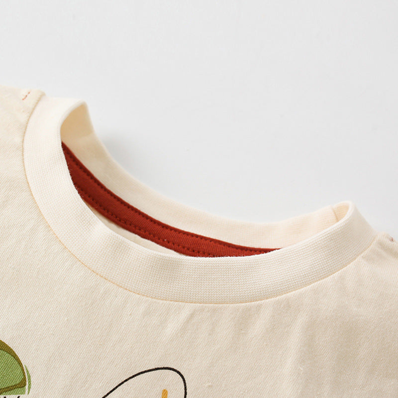 Malwee Boys Summer Printed Round Neck T-Shirt 2026 – Summer Kids Fashion Nepal | Tudoholic