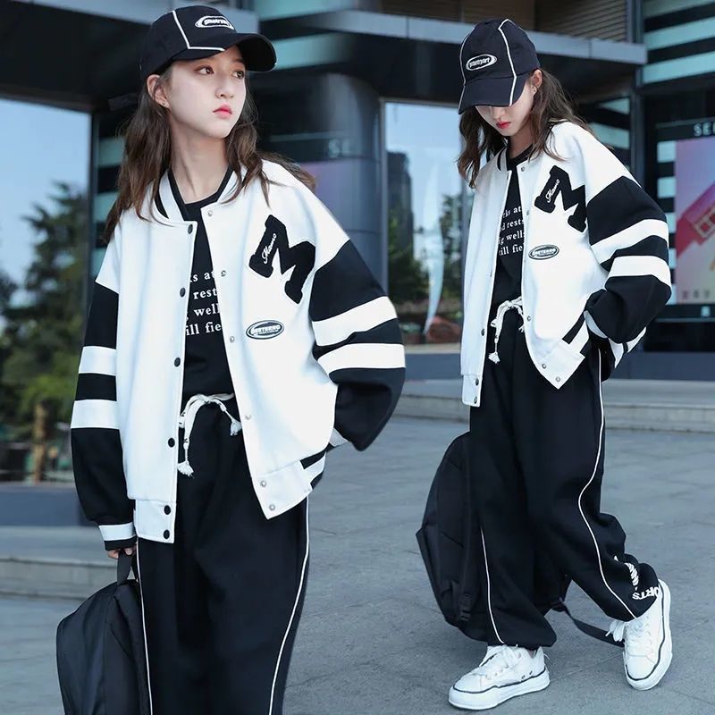 Girls Korean Cardigan Pants Set Spring Autumn 2026 – Seasonal Kids Fashion Nepal | Tudoholic
