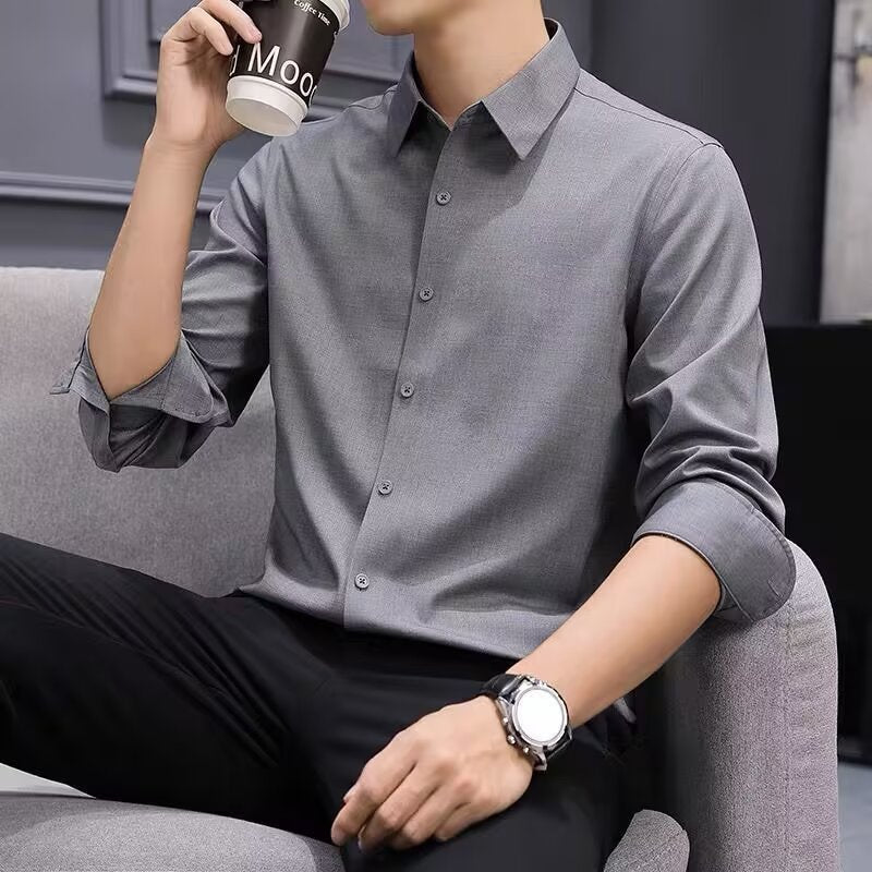 Men’s Non-Iron Formal Long Sleeve Shirt