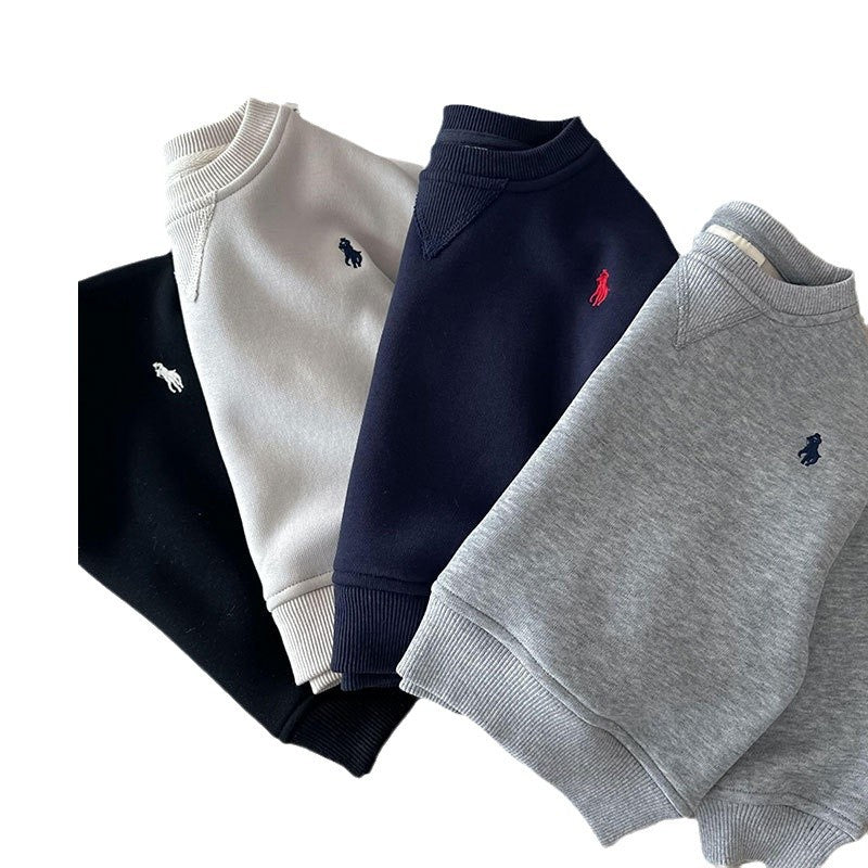 Korean Sports Hoodie & Fleece Pants Set – Warm Kids Fashion Nepal | Tudoholic