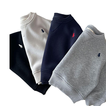 Korean Sports Hoodie & Fleece Pants Set – Warm Kids Fashion Nepal | Tudoholic