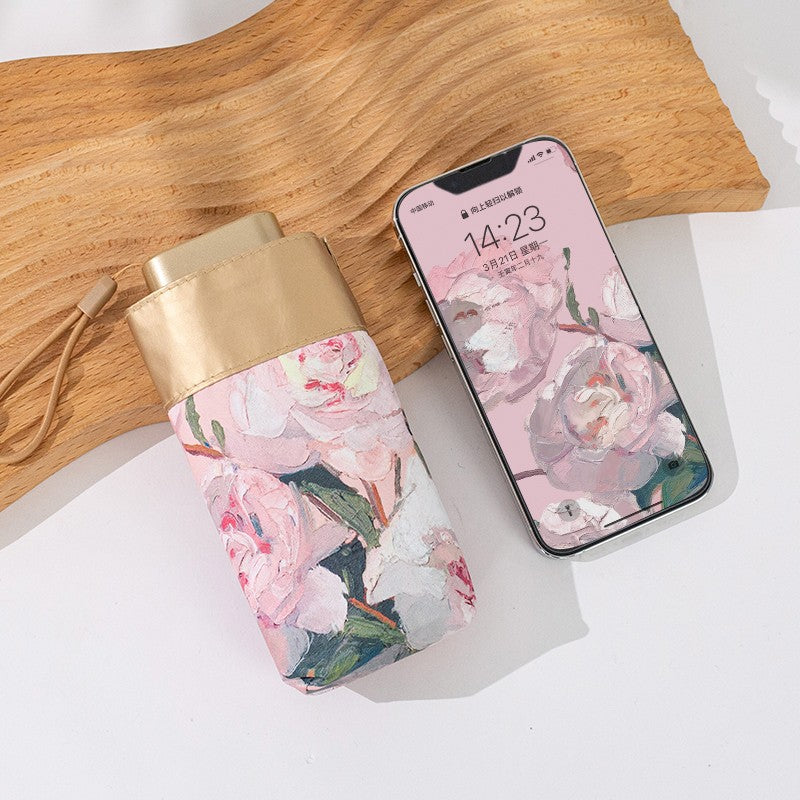 "Aero-Flat 6X" Series: Ultra-Slim Pocket Sun Umbrella