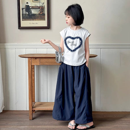 Girls Summer T-Shirt & Shorts Two-Piece Set – Cool Kids Outfit Nepal | Tudoholic