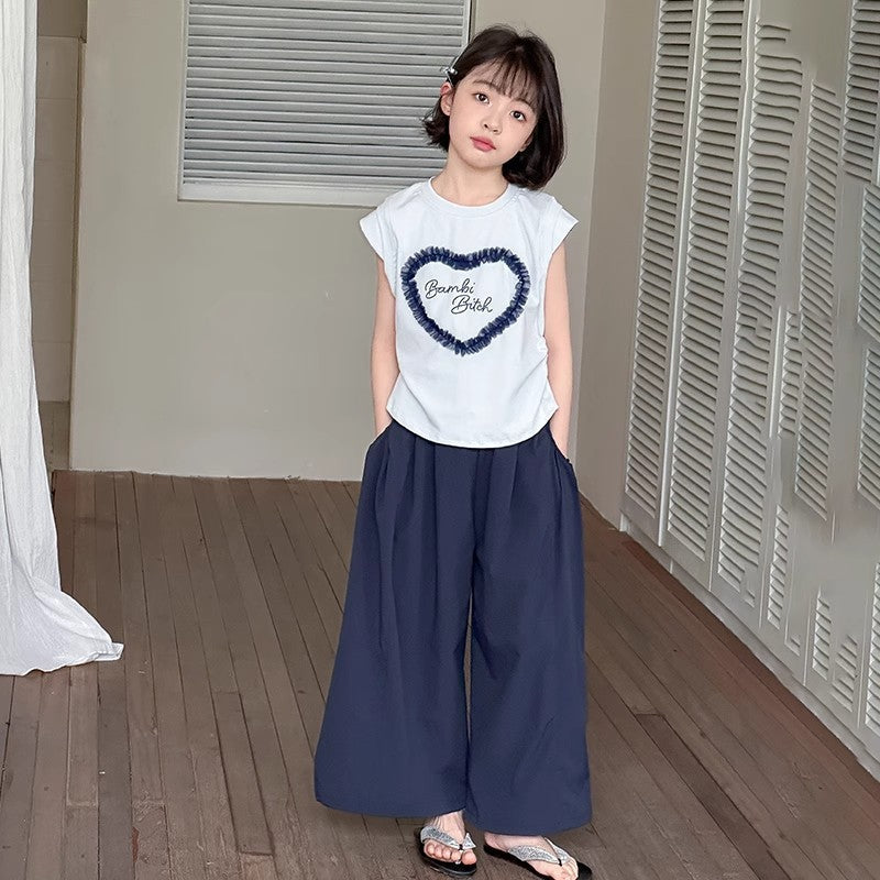 Girls Summer T-Shirt & Shorts Two-Piece Set – Cool Kids Outfit Nepal | Tudoholic