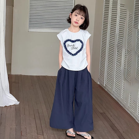 Girls Summer T-Shirt & Shorts Two-Piece Set – Cool Kids Outfit Nepal | Tudoholic