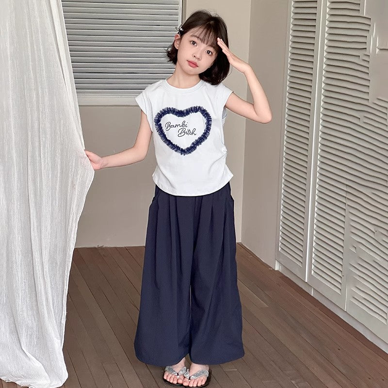 Girls Summer T-Shirt & Shorts Two-Piece Set – Cool Kids Outfit Nepal | Tudoholic