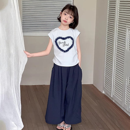 Girls Summer T-Shirt & Shorts Two-Piece Set – Cool Kids Outfit Nepal | Tudoholic