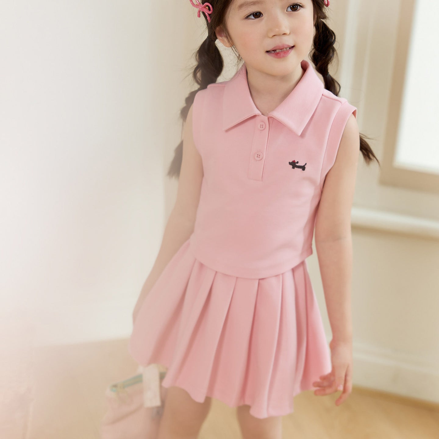 Girls Preppy Vest & Skirt Set – Korean Preppy Kids Fashion Nepal | Tudoholic