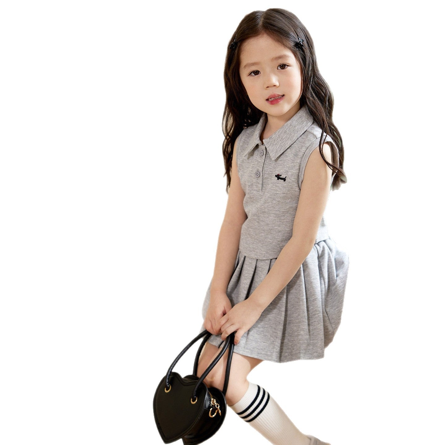 Girls Preppy Vest & Skirt Set – Korean Preppy Kids Fashion Nepal | Tudoholic