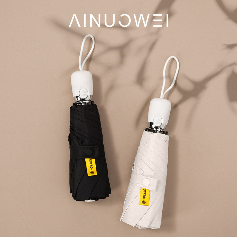 "Aero-Glide" Series: Automatic fold Mini Sun Umbrella