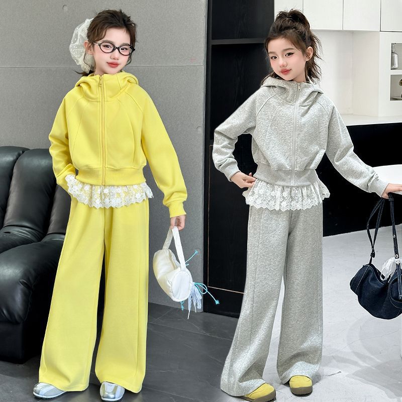 Girls Hooded Jacket & Culottes Set – Sporty Kids Outfit Nepal | Tudoholic