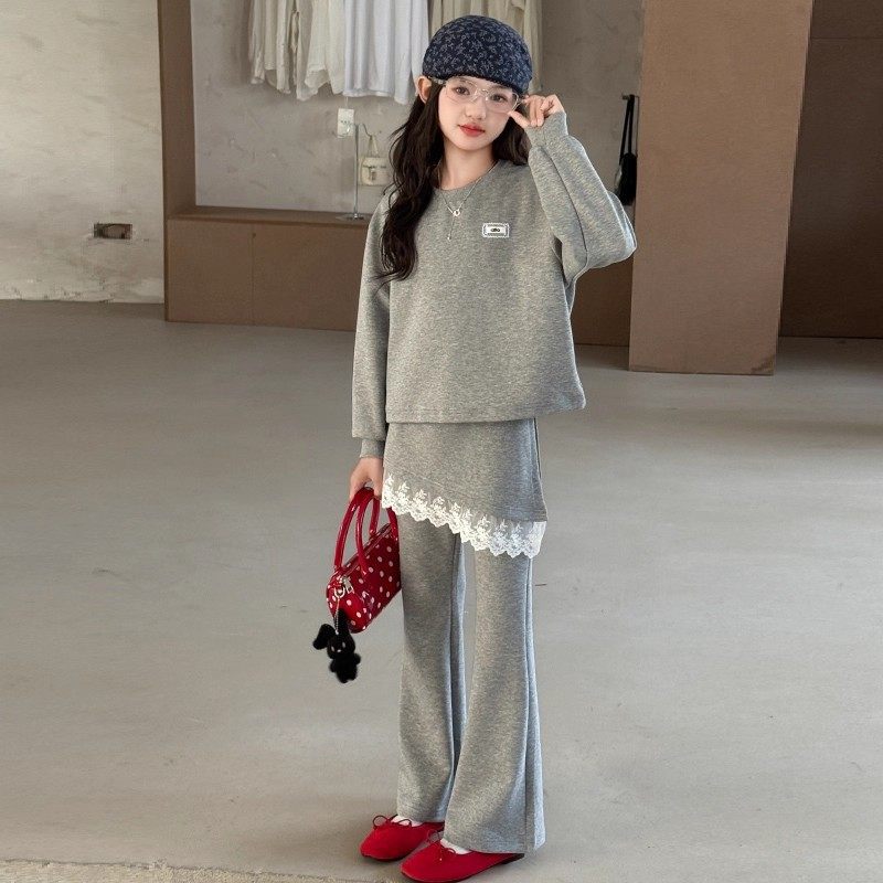 Girls Sweater Skirt & Pants Set – Korean Style Kids Fashion Nepal | Tudoholic