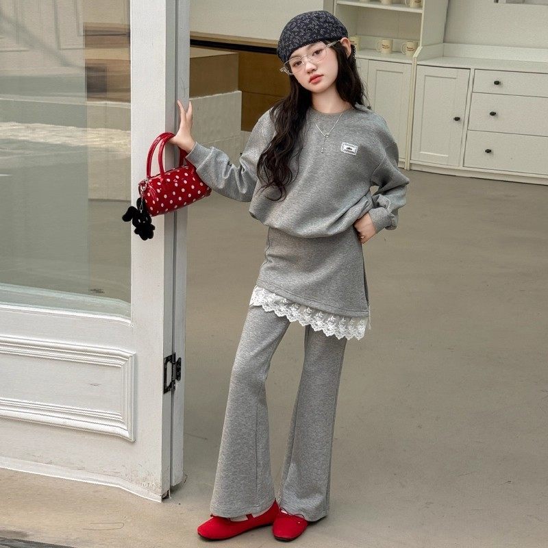 Girls Sweater Skirt & Pants Set – Korean Style Kids Fashion Nepal | Tudoholic