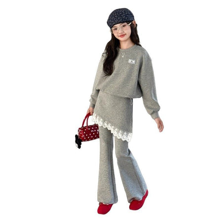 Girls Sweater Skirt & Pants Set – Korean Style Kids Fashion Nepal | Tudoholic