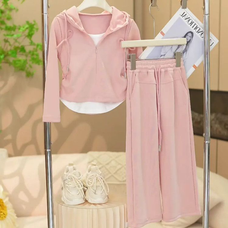 Girls Fake Two-Piece Top & Pants Set – Trendy Kids Fashion Nepal | Tudoholic