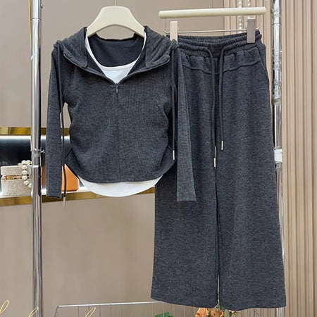 Girls Fake Two-Piece Top & Pants Set – Trendy Kids Fashion Nepal | Tudoholic