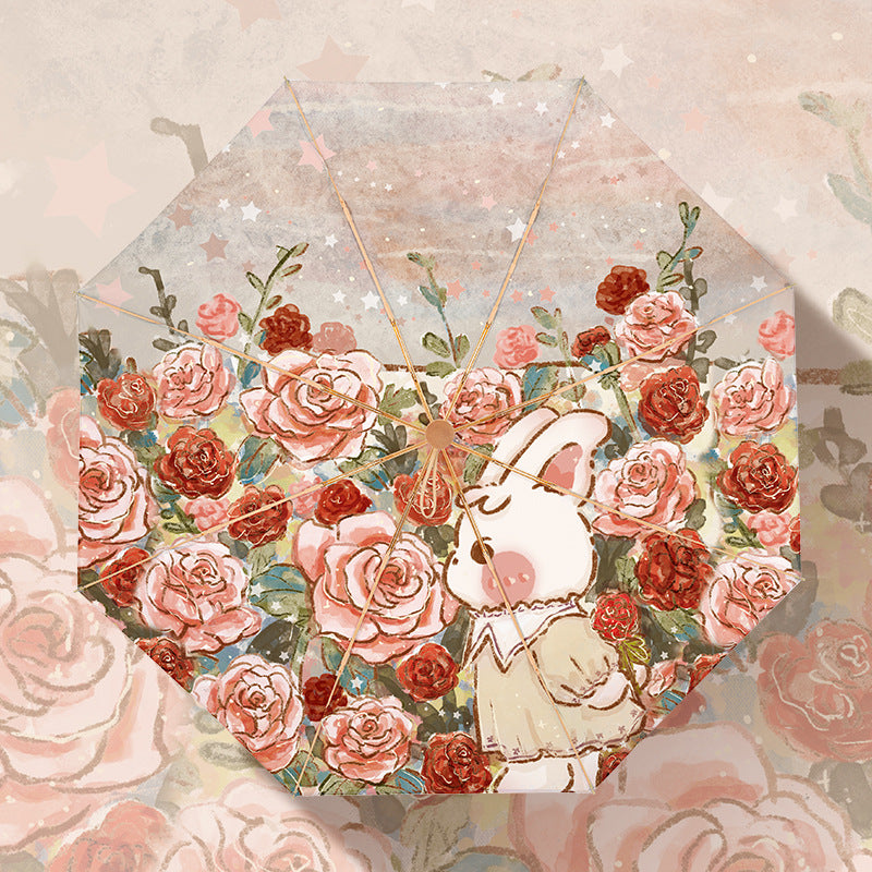Amber Illustration Double-Layer: High-End "Museum" Sunshade