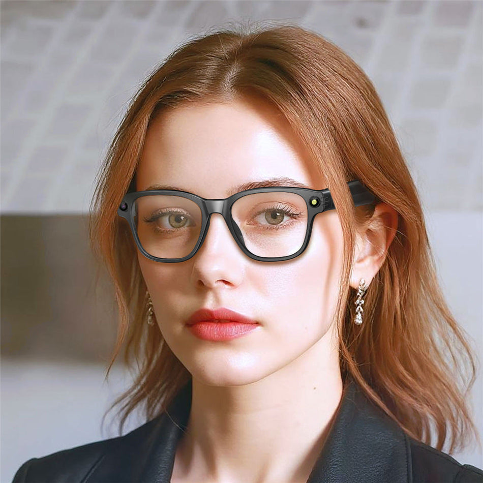 L801 AI Smart Glasses with Camera & Bluetooth Audio