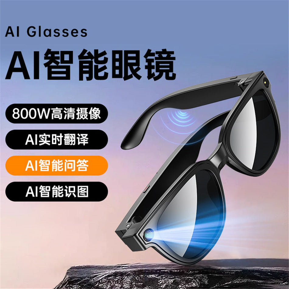 M8 Smart Glasses Bluetooth AI Translation Sunglasses