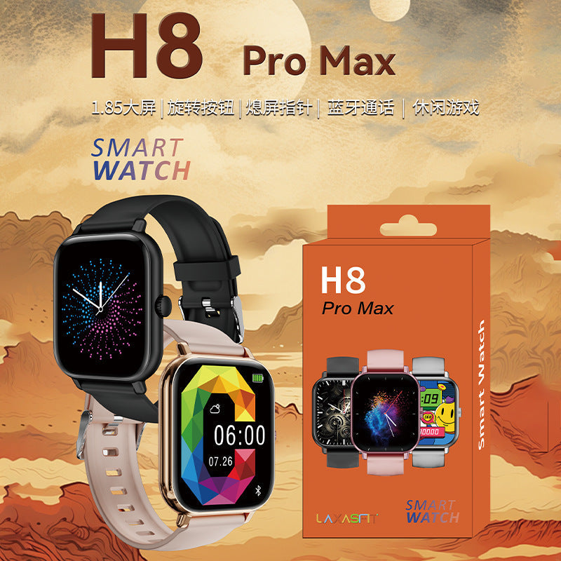 H8 Pro Max Smart Watch Heart Rate BP Fitness Tracker