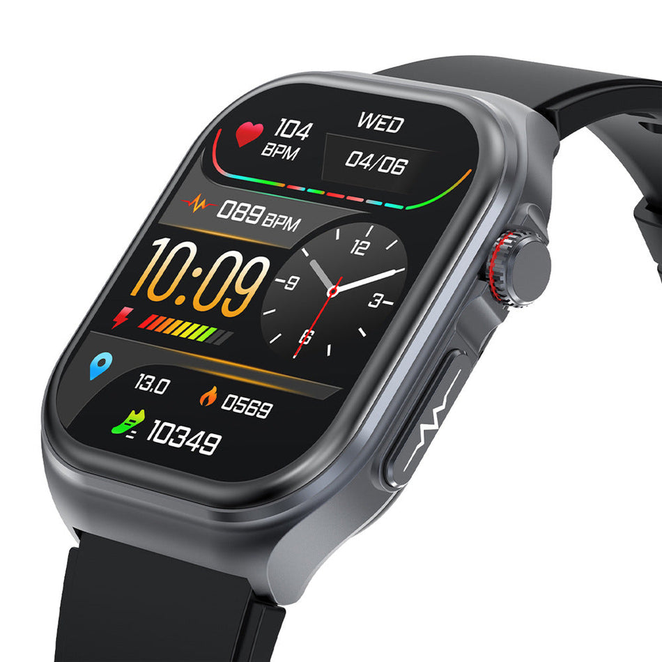 ET585 Smart Watch ECG BP Sugar Heart Rate Bluetooth