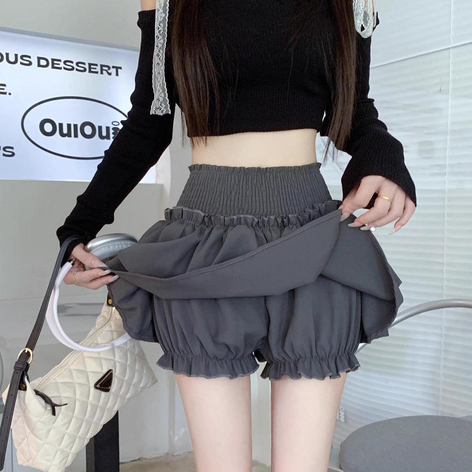 Sweet Ballet High Waist Cake Skirt Women Summer