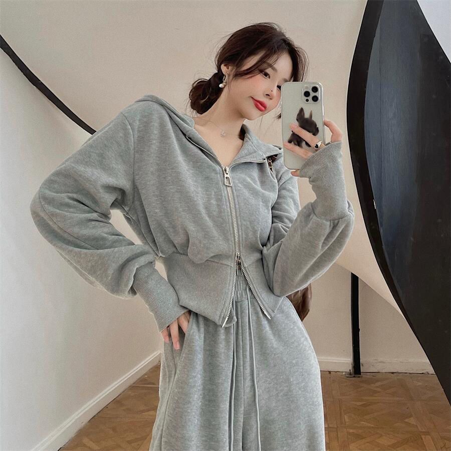 Women Hooded Sportswear Set 2025 Casual Two Piece