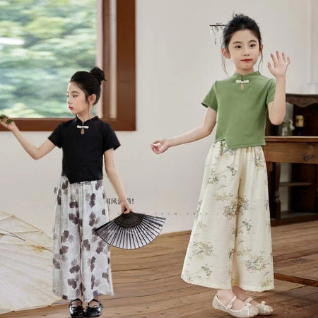 Girls National Style Set – Summer Elegant Outfit – Outfit Sets – Image 1