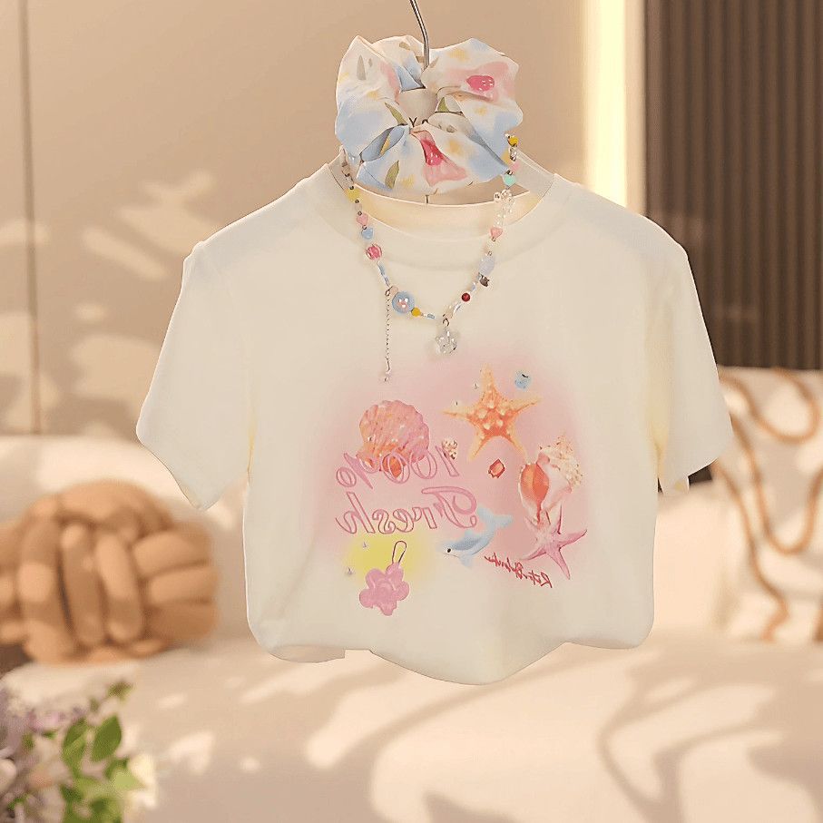 Girls Princess Skirt Set – Summer Two-Piece Outfit – Outfit Sets – Image 4