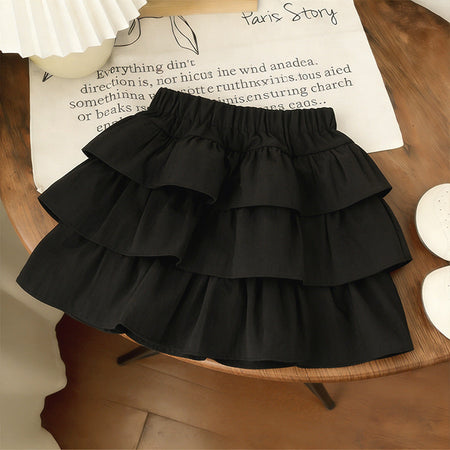 Girls Cake Skirt Set – Korean Spring Two-Piece Outfit – Outfit Sets – Image 4