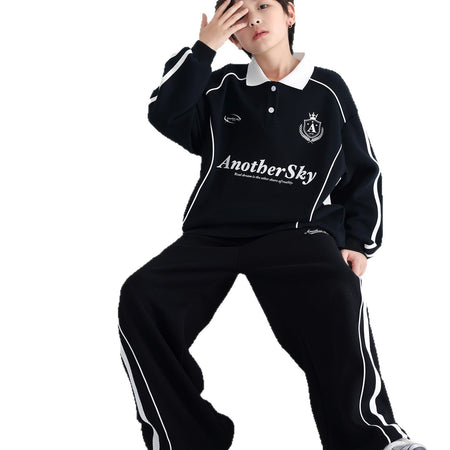 Boys Preppy Sweater Set – Spring Polo Outfit – Outfit Sets – Image 5