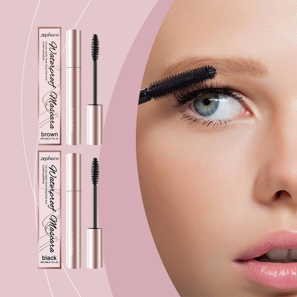 Zephoco Waterproof Curling Mascara – Smooth Lash Lift