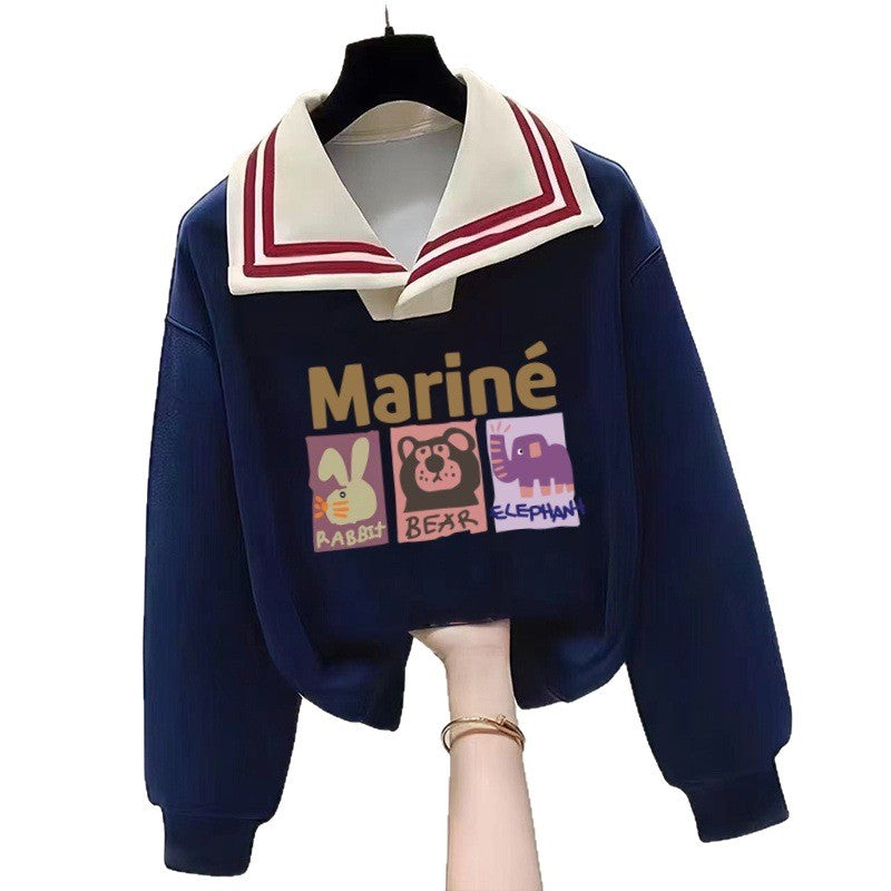 Girls Striped Sweatshirt Set – Autumn Pants Outfit – Outfit Sets – Image 5