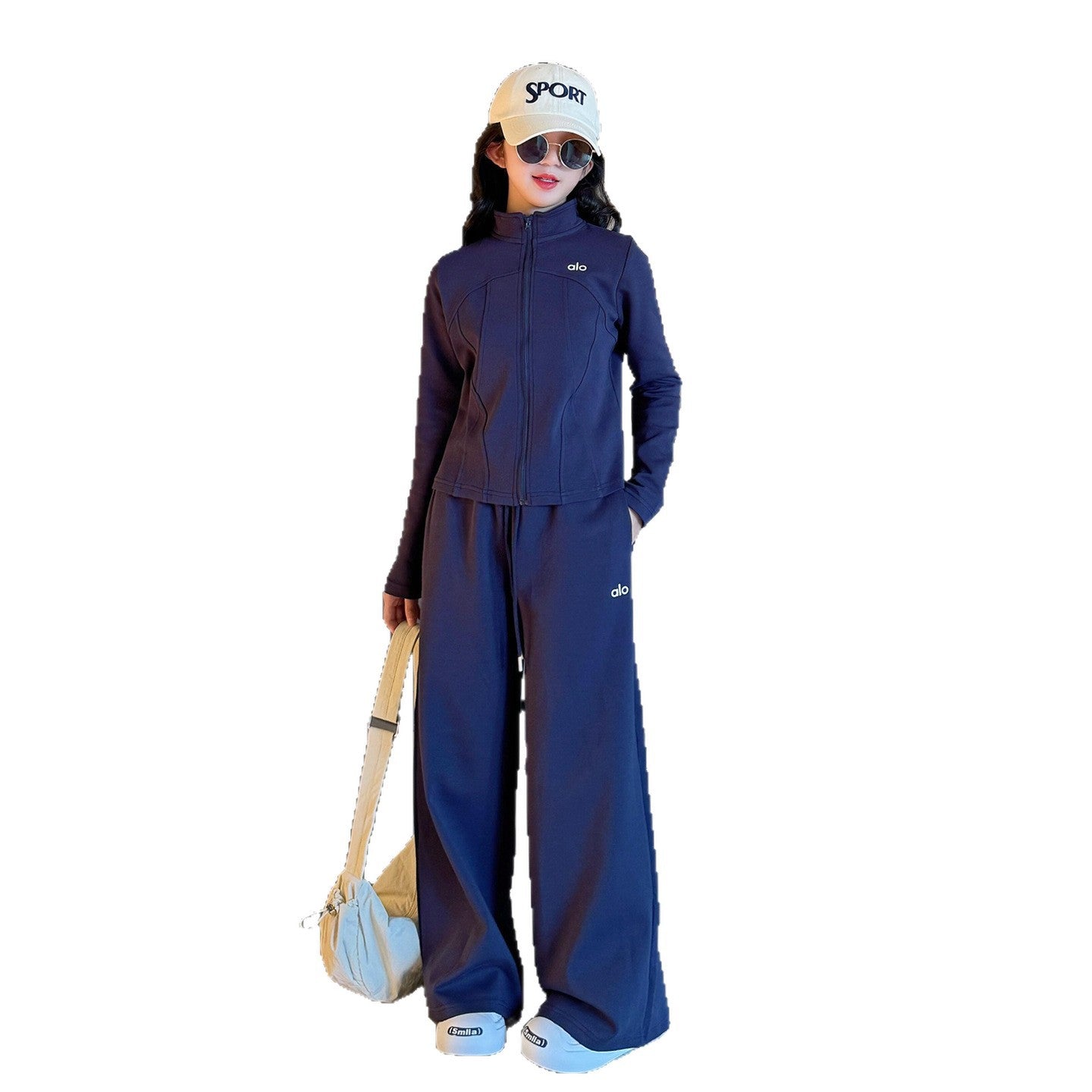 Girls Sports Cardigan Set – Autumn Tracksuit Outfit – Outfit Sets – Image 5