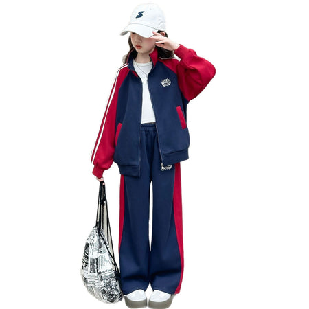 Girls Striped Cardigan Set – Spring Autumn Outfit – Outfit Sets – Image 5