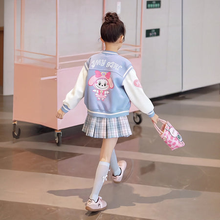Girls Korean Pleated Skirt Set – Cute 3-Piece Outfit – Outfit Sets – Image 4