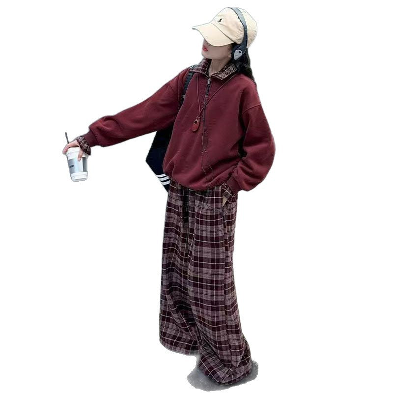 Girls Fleece Street Set – Winter Color Block Outfit – Outfit Sets – Image 5