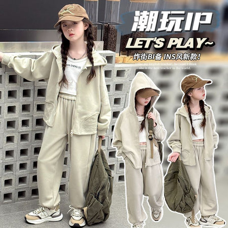 Girls Casual Sports Set – Spring Autumn Outfit – Outfit Sets – Image 2