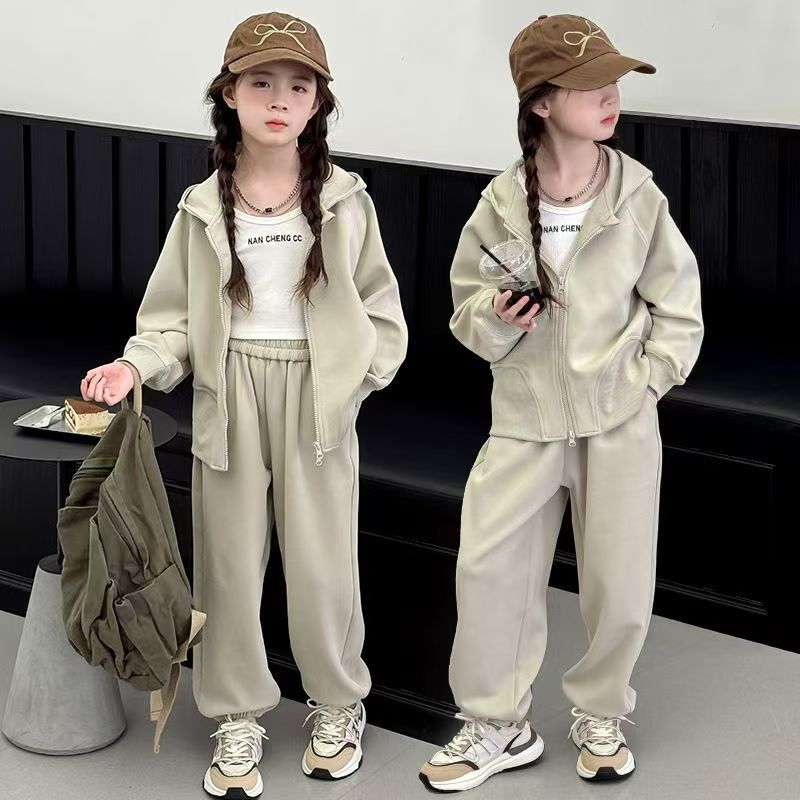 Girls Casual Sports Set – Spring Autumn Outfit – Outfit Sets – Image 1