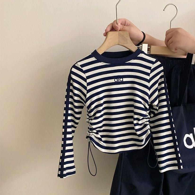 Girls Striped Shirt Set – Spring Autumn Outfit – Baby & Children's Outfits – Image 2
